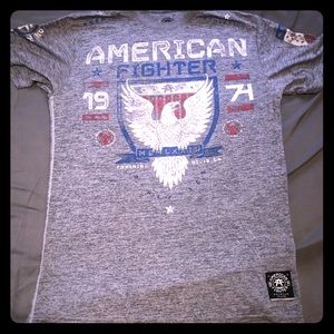 American Fighter Tee. American Flag